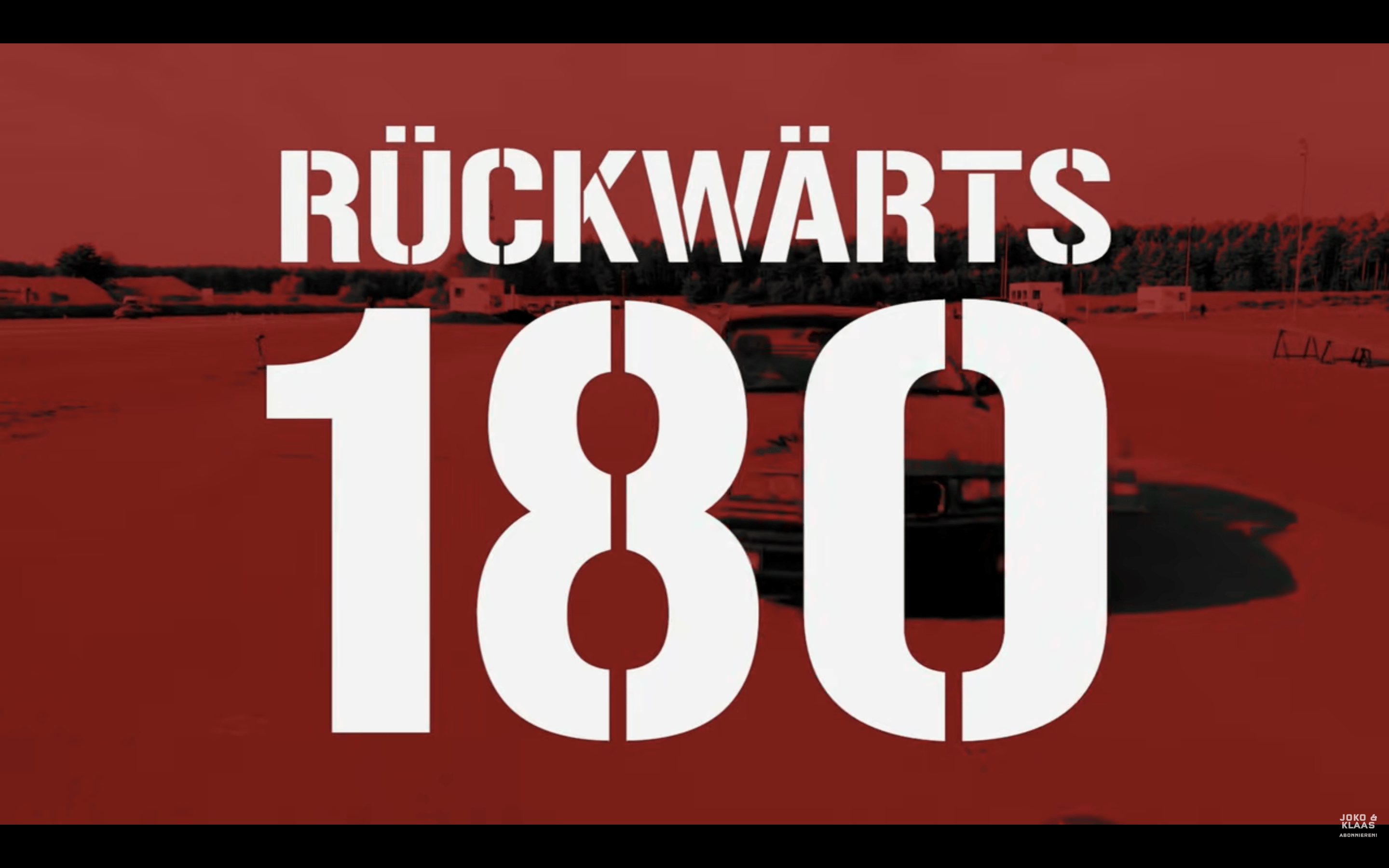 Stuntlizenz — RÜCKWÄRTS 180